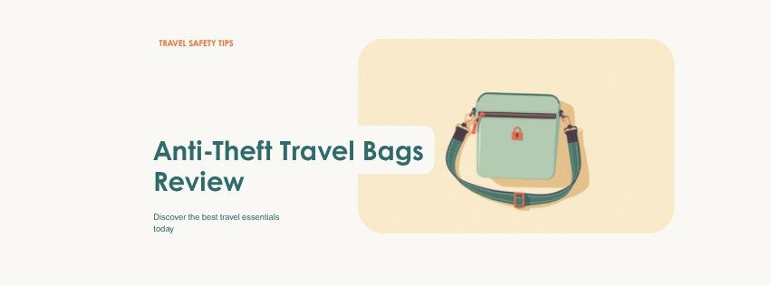 Anti-theft crossbody bag illustration for the BrightSide Packs anti-theft bags review