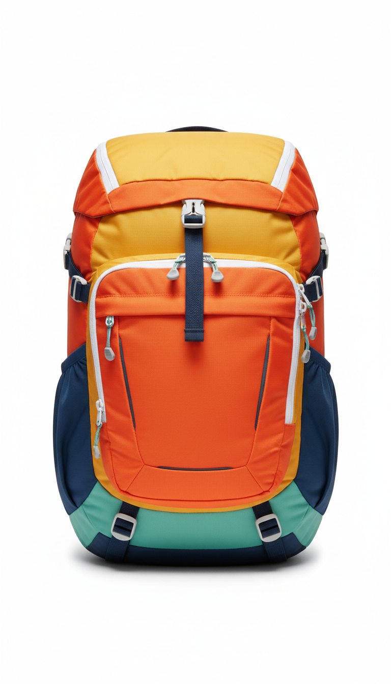 Lava Orange Adventure Backpack